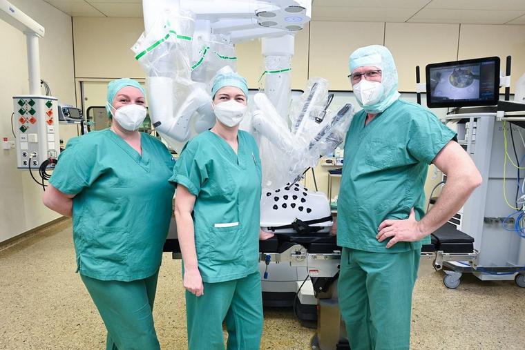 Die erste Roboter-OP